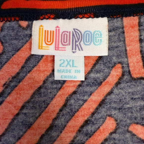 Lularoe Julia dress Size 2XL - Picture 6 of 9